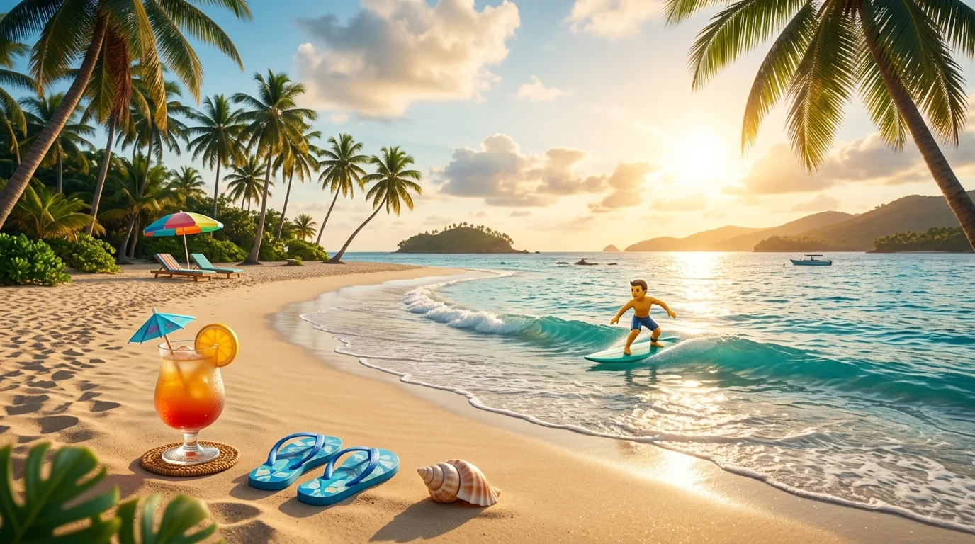 Beach Emojis