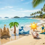 Beachy Emojis