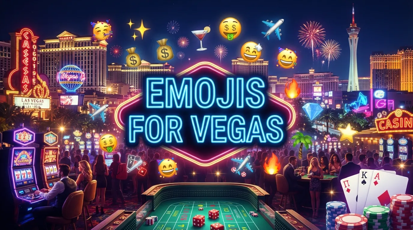 Emojis for Vegas