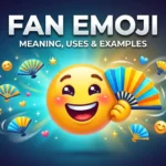 fan emoji