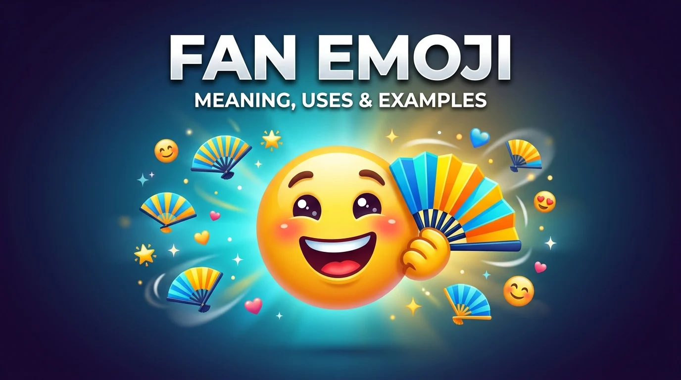 fan emoji