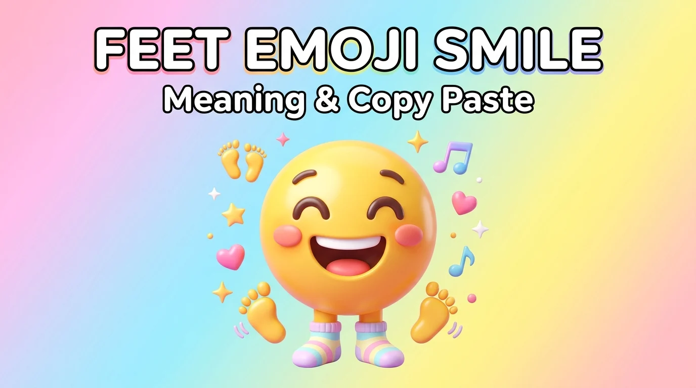 Feet Emoji Smile