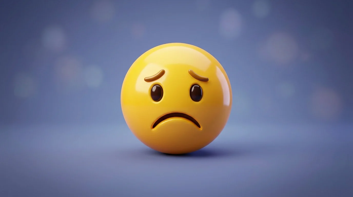 Frowny Face Emoji